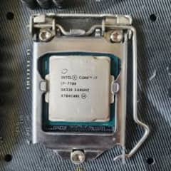 gaming PKG core i7 7th Gen Asus Ex B250 pro v7