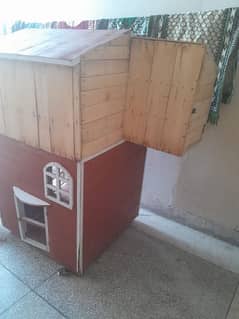 wooden cage for cats hen etc