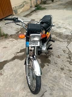 Honda 125 2021 model Islamabad number