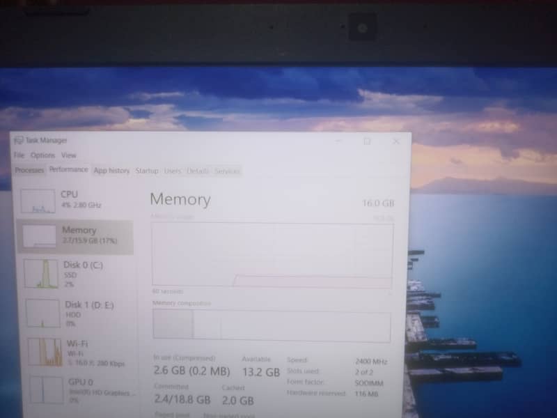 Acer Nitro 5 with 16 gb DDR4 Ram and Ci7 HQ processor Gaming laptop 3