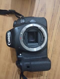 Canon 60d with 50mm and 18-135mm