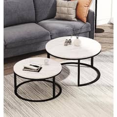 Stool for Living Room -Designer Metallic Legs