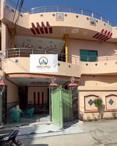 Direct Deals Marketing Offers Prime Location Beautiful Double Story House Available For Sale Reasonable Price in B Block Wapda Gass Available Registry House Alrehman Garden Phase 2