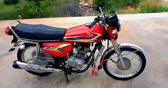 Honda 125cc model 2019 for sale call 03460421993