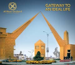 Direct Deals Marketing Offers Prime Location Plot File Available For Sale Reasonable Price On Easy Installment Plan in West Marina Alnoor Orchard