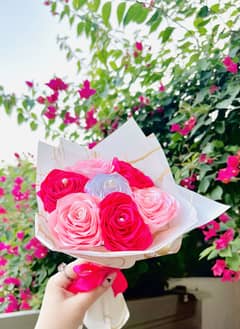 Satin bouquet
