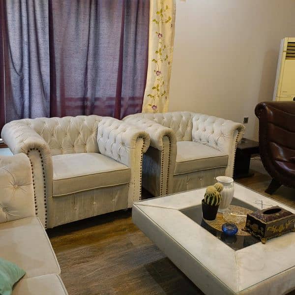7 seater sofa set with center table 1