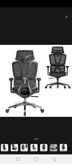2D executive chair, office chair, computer chair, study purpose chair.