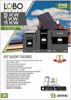 ZIEWNIC LOBO  SERIES  5 KW 7 KW 11 KW  PV7000 PV10000 PV12000