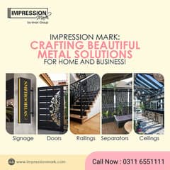 cnc door, railing, window, stairs, modern design, cnc cutting laser
