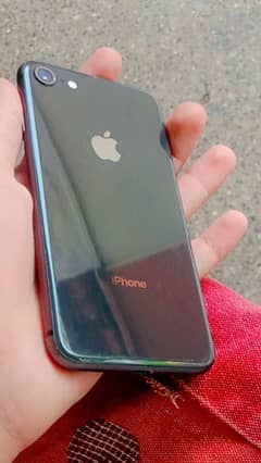 iPhone 8 full okay  just protector tota hua ha pannel bilkul safe ha