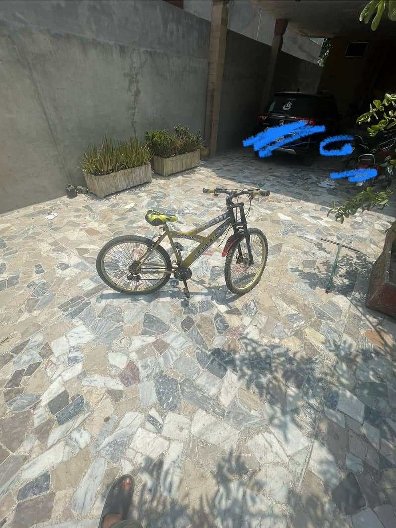Xmx 7 gears bicycle slightly used Almost new 2