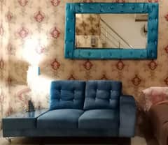 Brand new sofa with mirror