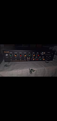 alba amplifier 220 volt  heavy stereo