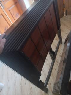 Single Wood bed