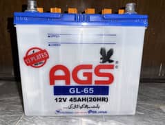 AGS 12V GL-65 Battery 13 Plate