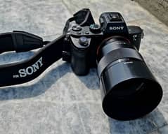 sony A7ii with 85mm lens