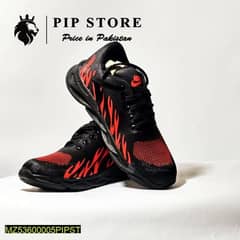 Men's rubber comfortable joggers Red fire home delivery available