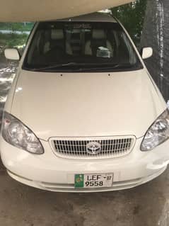 Toyota Corolla Gli 2007 white color