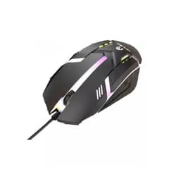 MIKUSO MOS-379U RGB Breathing Light Gaming Optical Mouse