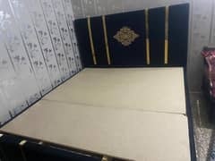 Luxury Double Bed for Sale Stylish Design