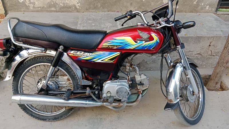 Honda CD 70 2021 Model Complete 0