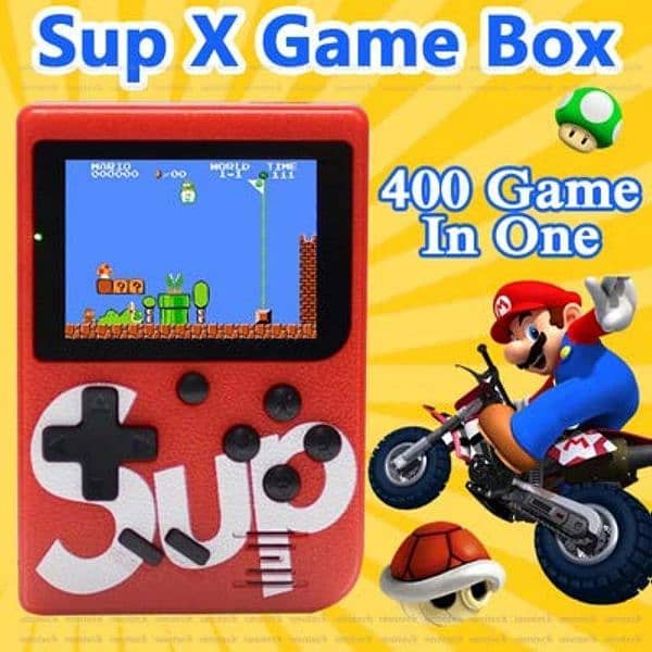 SUP Game Box 400 in 1 Retro Handheld Console, 2.4" Display 5