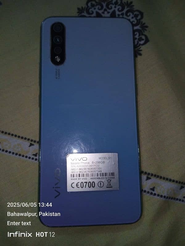 vivo s1 aone 10 by 10 condition no open no fault 7
