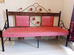 SET OF STEEL SOFAS | 5 SEATERS |