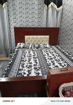 doubel bed and new mattress