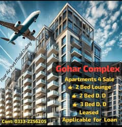 Flat for Rent Gohar Complex