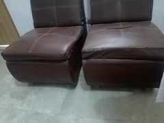 2 single sitter sofa for sale
