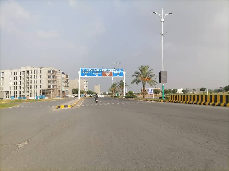 "Claim Your Corner of Bliss: Plot No. 449 on 70 Feet Road, Block W in DHA Phase 8" 2