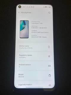 one plus N10 non pta for sale  phone original panel only glass change