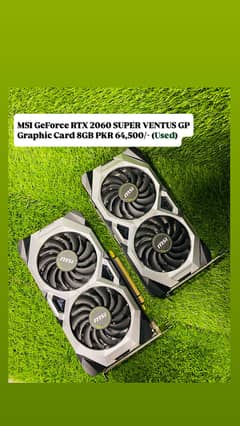 Rtx 2060 Super 8GB RX 5700 XT 8GB Graphic Card