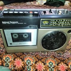 National Panasonic Radio Tape Recorder RQ 543