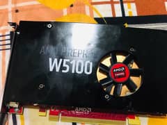 AMD FIREPRO W5100 4GB 128 BIT GAMING GRAFIX CARD IN 10/10 CONDITION