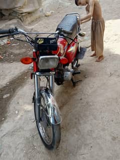 Honda CG 125 2019 model Karachi number h