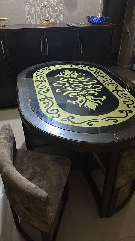 dininng tables and one side table 2