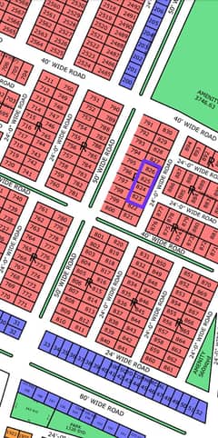Plot 120 Sq-Yd Gold Block in North Town Residency Phase 1