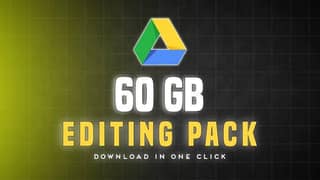 50GB+ Editing Pack for Beginners