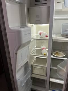 Double door big size Daewoo imported refrigerator