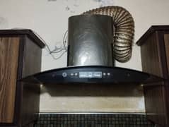 Kitchen Hood and Gas Hob