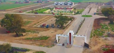 5 Marla Plot For Sale In  Dream Gardens  Wazirabad
