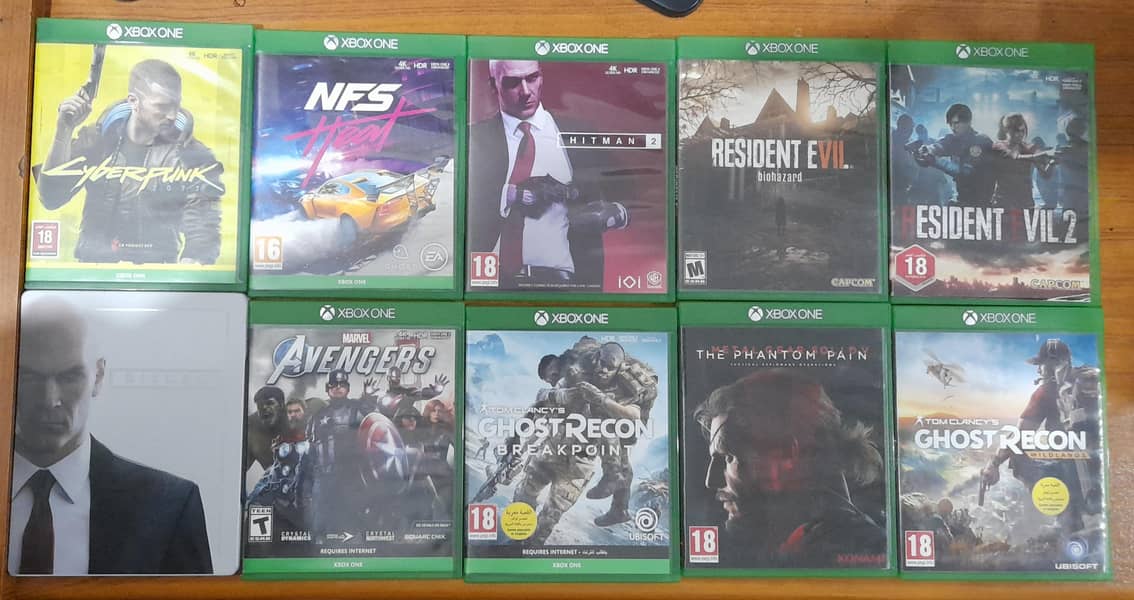 Xbox One game discs - Video Games - 1102378571