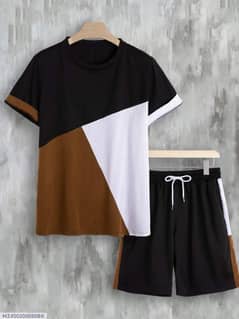 2 PCs Men's Short Track Suit