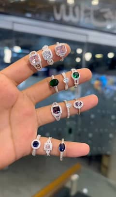 *925 Silver Italian Rings* Just In 3999/- (Each)