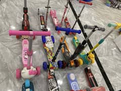 Kids scooter, foldable scooter, LED wheels scooter,three-wheel scoote