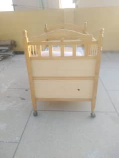 Baby Big Size Wooden Cart