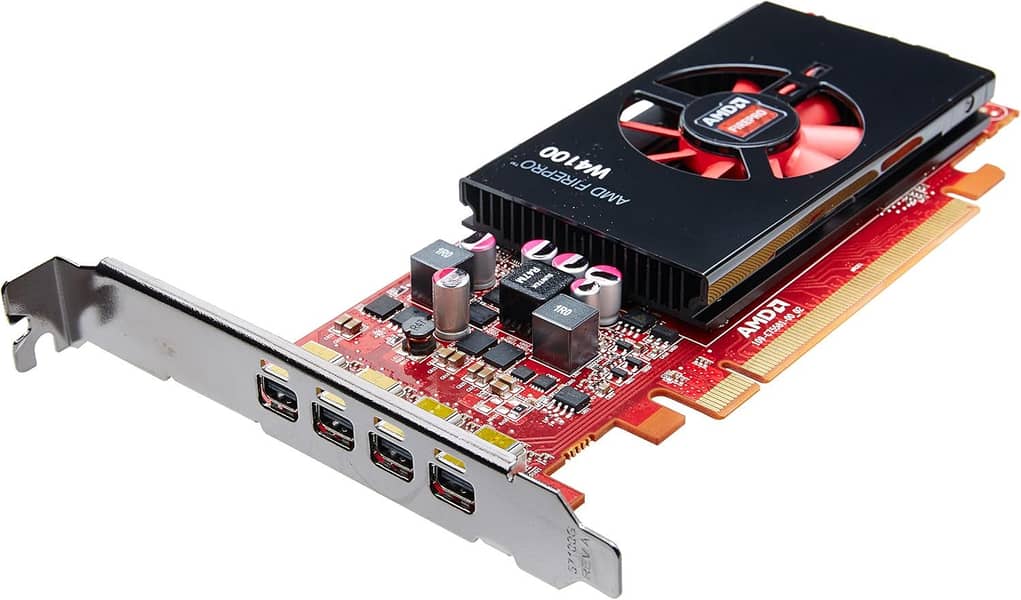 AMD FirePro W4100 | 2GB GDDR5 | 4K display resolution 0